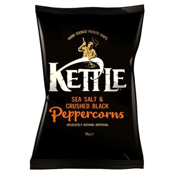 Kettle Chips Sea Salt And Black Peppercorn