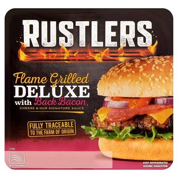 Rustlers The Deluxe With Bacon /Cheese